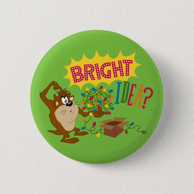 Bright Idea 2 Inch Round Button (Front)