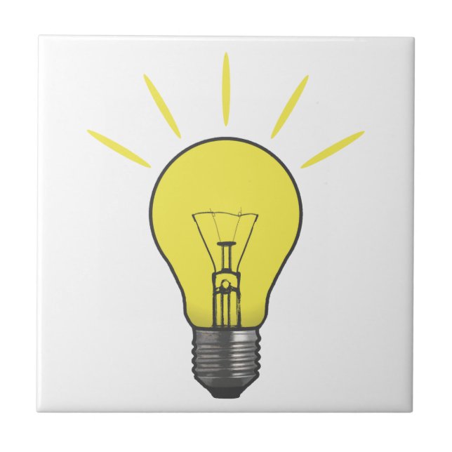Bright Idea Light Bulb Tile (Front)