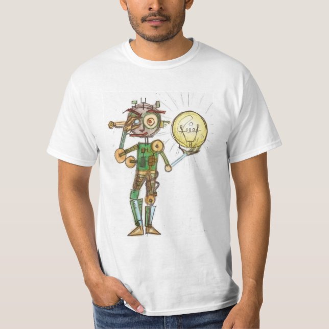 Bright Idea Man T-Shirt (Front)
