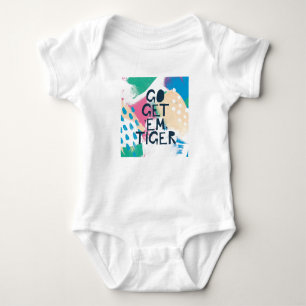 Bright Inspiration II Go Get 'Em Tiger Baby Bodysuit