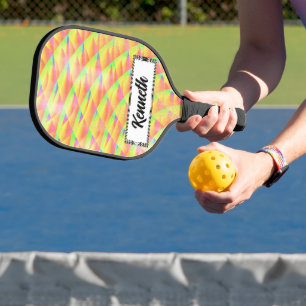Bright Interference by Kenneth Yoncich Pickleball Paddle