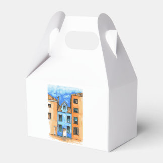 Bright Italian streets under the Mediterranean sun Favor Box