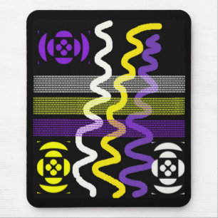 bright jiggle mouse pad