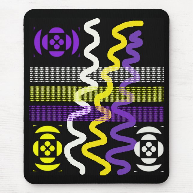 bright jiggle mouse pad (Front)