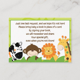 Bright Jungle Safari Animaux Réserver Cartes de De
