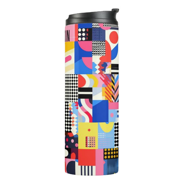 Bright Kawaii Thermal Tumbler (Rotated Left)
