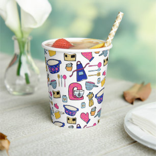 Bright Kitchen Utensils Cook Cake Maker Paper Cups