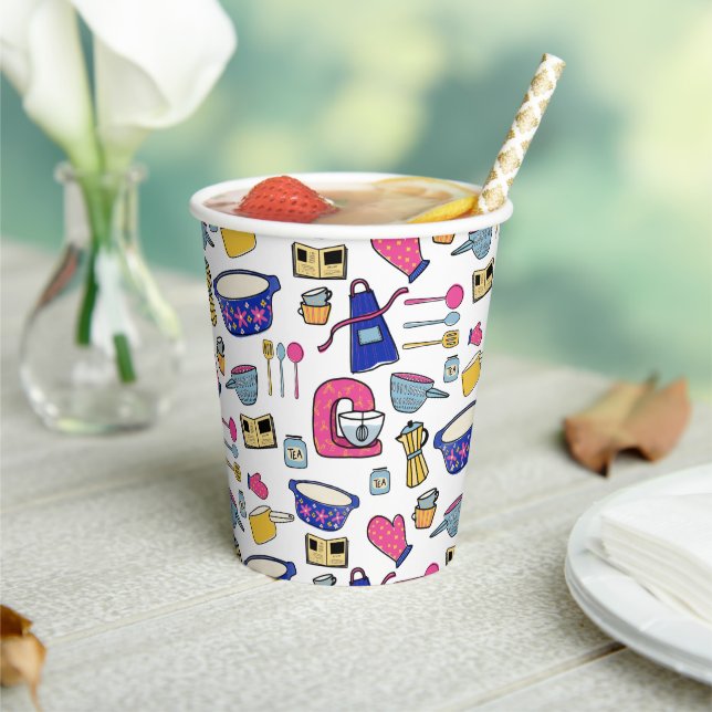 Bright Kitchen Utensils Cook Cake Maker Paper Cups (Insitu)