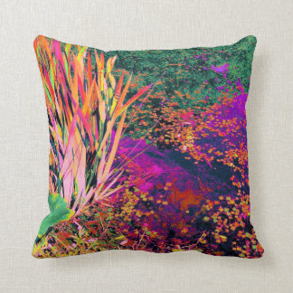 Bright Landscape Throw Pillow