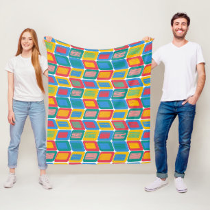 Bright Lean Fleece Blanket