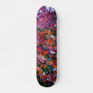 Bright leaves skateboard