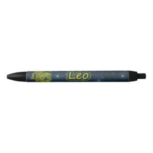 Bright Leo Black Ink Pen
