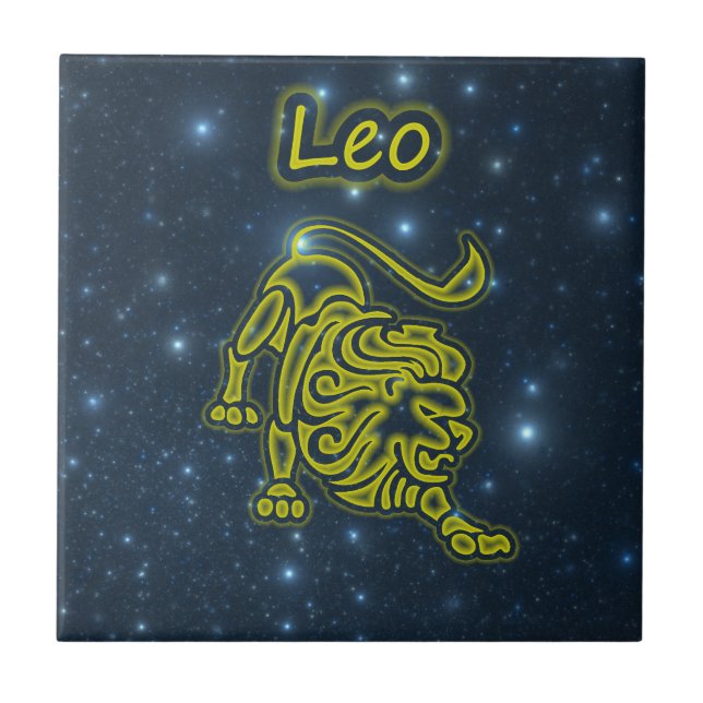 Bright Leo Tile (Front)