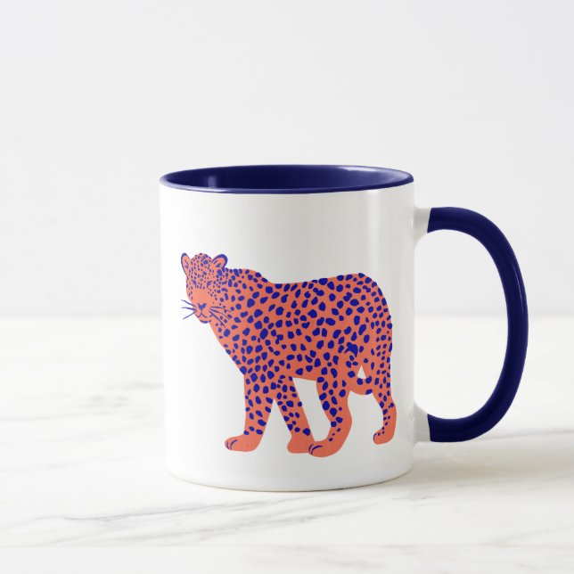 Bright Leopard Mug (Right)