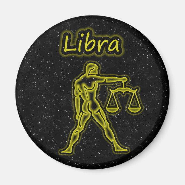 Bright Libra Magnet (Front)