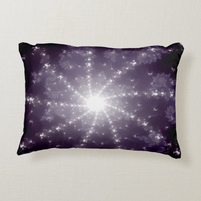 Bright Light at End of the Tunnel Accent Pillow (Back)