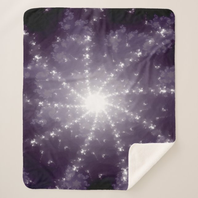 Bright Light at End of the Tunnel Sherpa Blanket (Front)