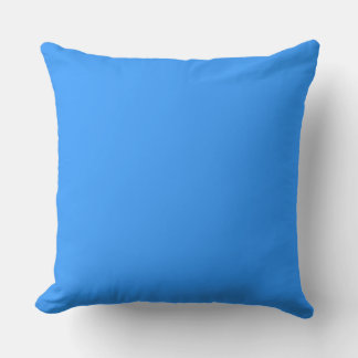 bright light blue  pillow