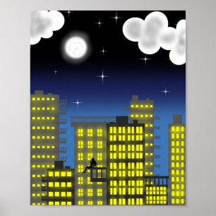 Bright Lights, Big City (Poster) Poster