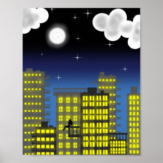 Bright Lights, Big City (Poster) Poster