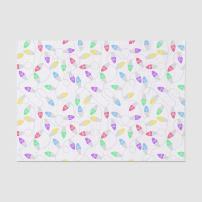Bright Lights Holiday Tissue Paper (Front)