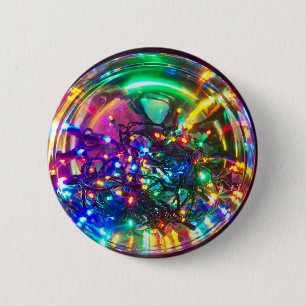 Bright Lights of Christmas 2 Inch Round Button