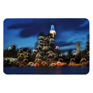 Bright Lights of New York City Magnet