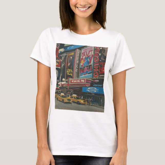 Bright Lights Times Square 2012 T-Shirt (Front)