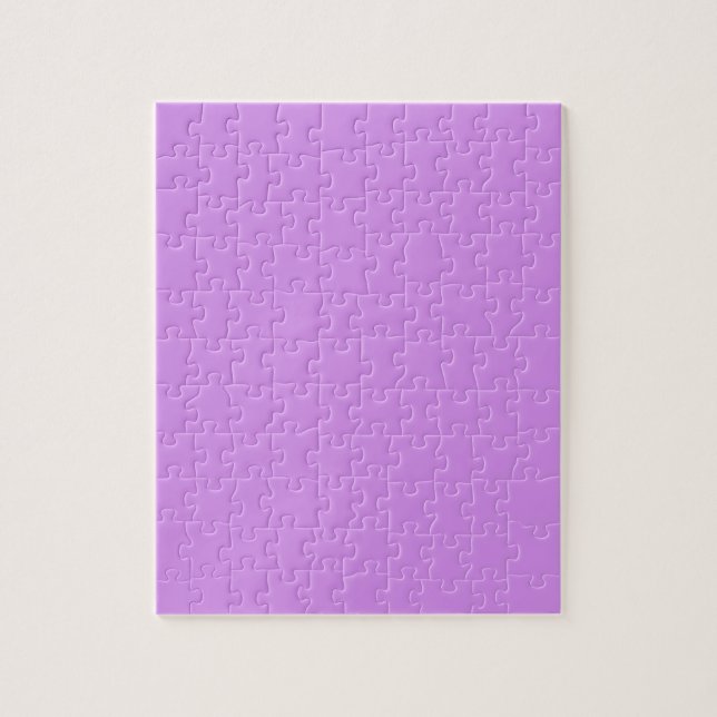 Bright lilac (solid colour)  jigsaw puzzle (Vertical)