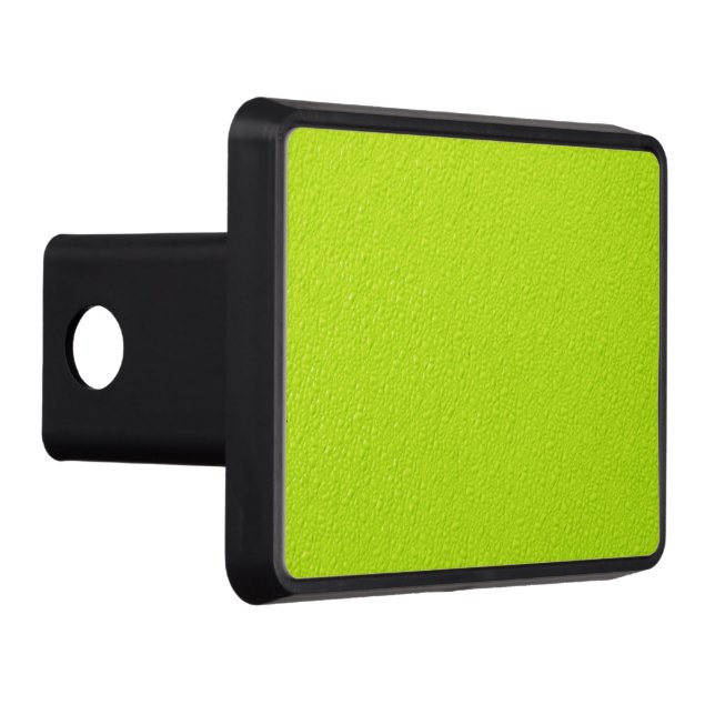 Bright Lime Green Neon Trendy Colours Trailer Hitch Cover (Right)