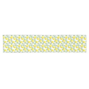 Bright, Lovely Table Runner with Lemons print