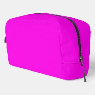 Bright Magenta Solid Colour Dopp Kit
