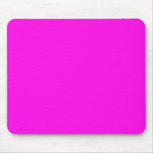  Bright Magenta (solid colour)  Mouse Pad