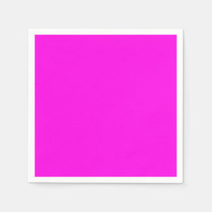 Bright Magenta (solid colour) Napkin