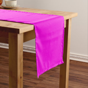 Bright Magenta (solid colour) Short Table Runner
