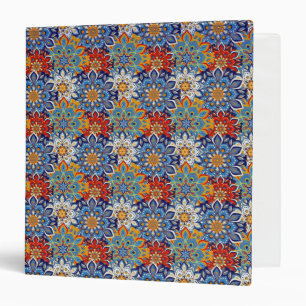 bright mandala binder