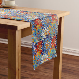 bright mandala medium table runner