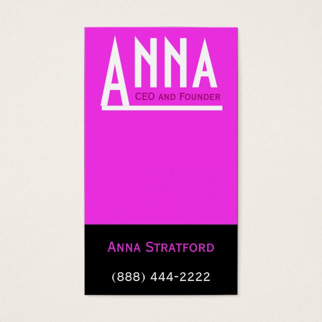 Bright Minimal in Pink (Front)