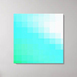 Bright Minimalist Design Canvas Print