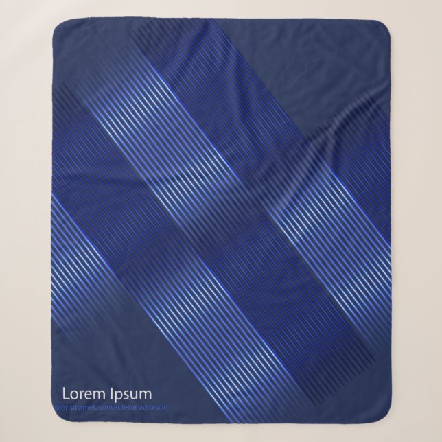 bright modern background, geomeric objects from co sherpa blanket (Front)