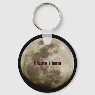 Bright Moon Keychain