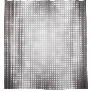 Bright Mosaic: Glossy Grey Abstract.