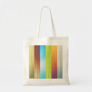 Bright Multi Coloured Stripes Tote Bag