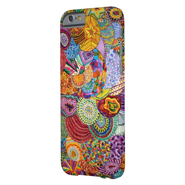 Bright multi-nanoscapes IPhone6 Case (Back Left)