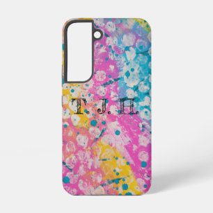 Bright Multicolor Abstract Design Samsung Galaxy Case