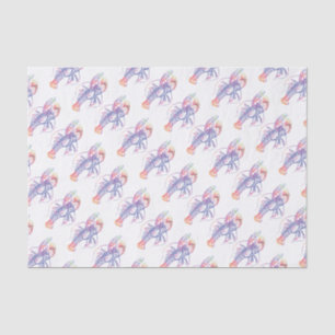 Bright Multicolor Lobster Tissue Paper