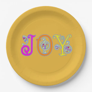 Bright Mustard Joy Plate