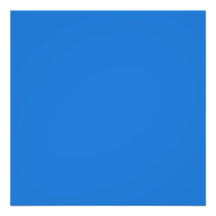 Bright navy blue  (solid colour)  photo print