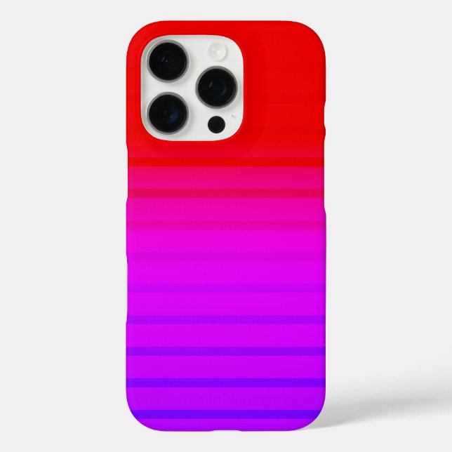 Bright Neon Coloured Pattern Design Case-Mate iPhone Case (Back)