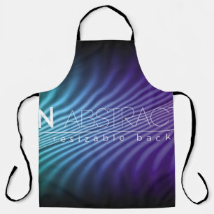Bright neon lines background with 80s style1980, 8 apron